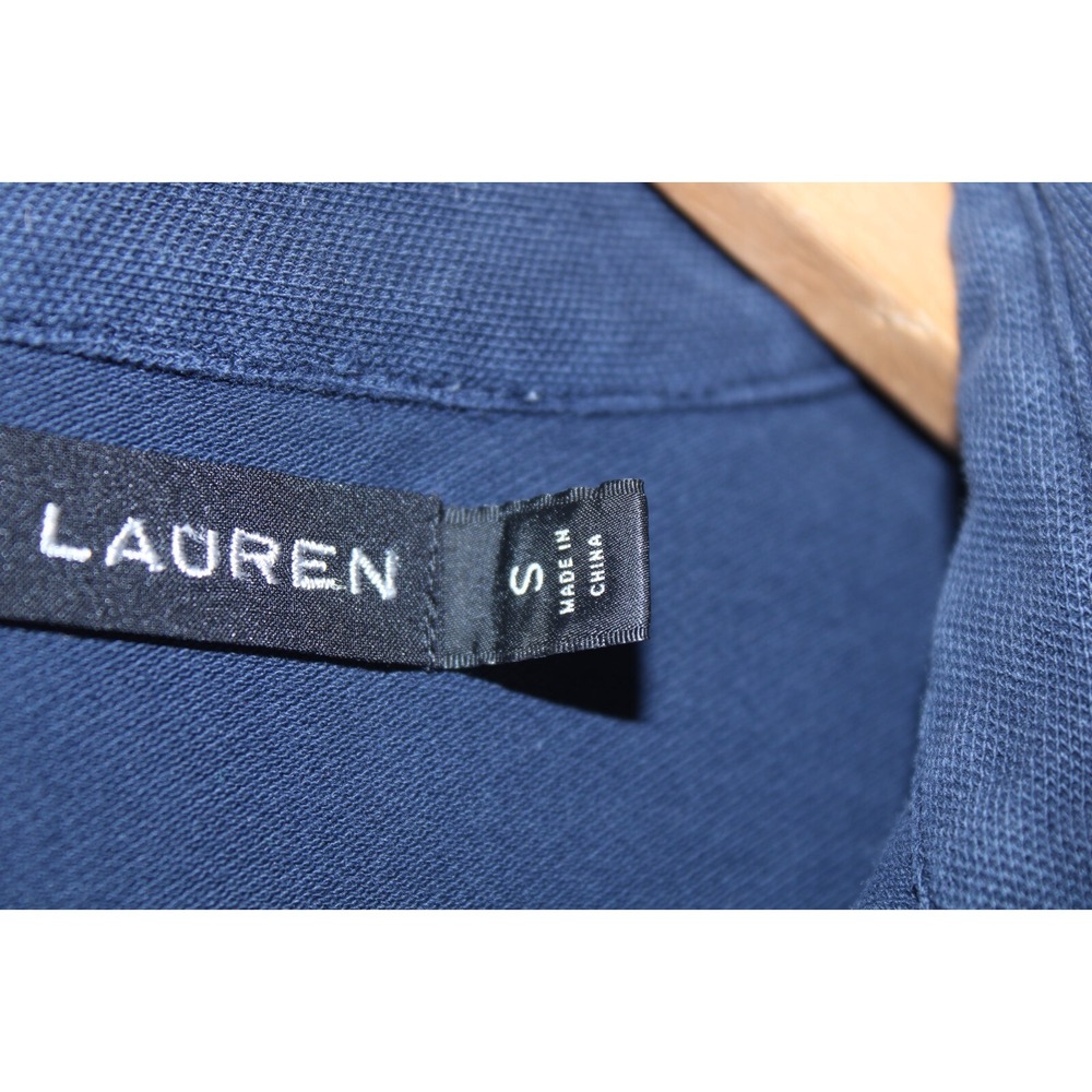 Ralph Lauren Black Label Men's Small Navy Blue Short Sleeve Polo Shirt - Picture 5 of 9
